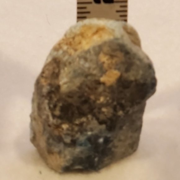 Natural Raw Apatite Crystal #1 stone more crystals in a couple corners of this 1 - Picture 2 of 12